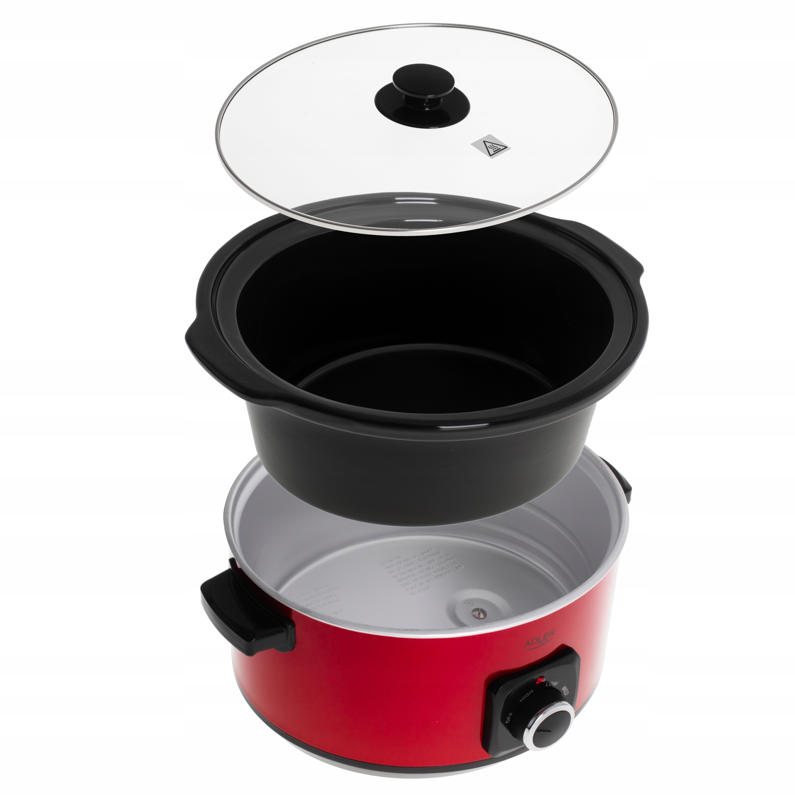 Adler | AD 6413r | Slow cooker | 290 W | 5.8 L | Number of programs 3 | R Pojemność 5.8 l