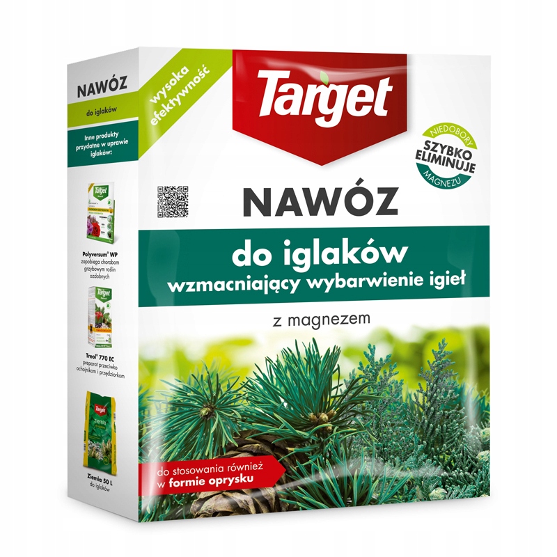 

Nawóz Do Iglaków Wzmacniający Wybarwien 1kg Target