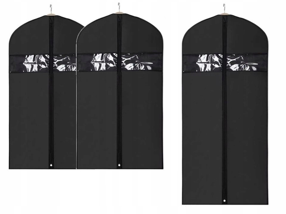

Pokrowce Na Odzież 3-PACK 60X100-2SZT 60X150- 1SZT