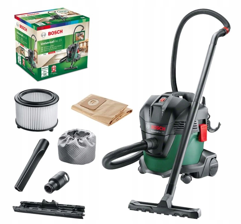 

Odkurzacz Przemysłowy Bosch na Mokro Sucho 1000W