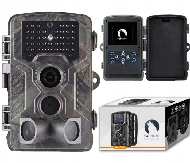 

Kamera Leśna HC-800A Fotopułapka 1080p 2020 Pl