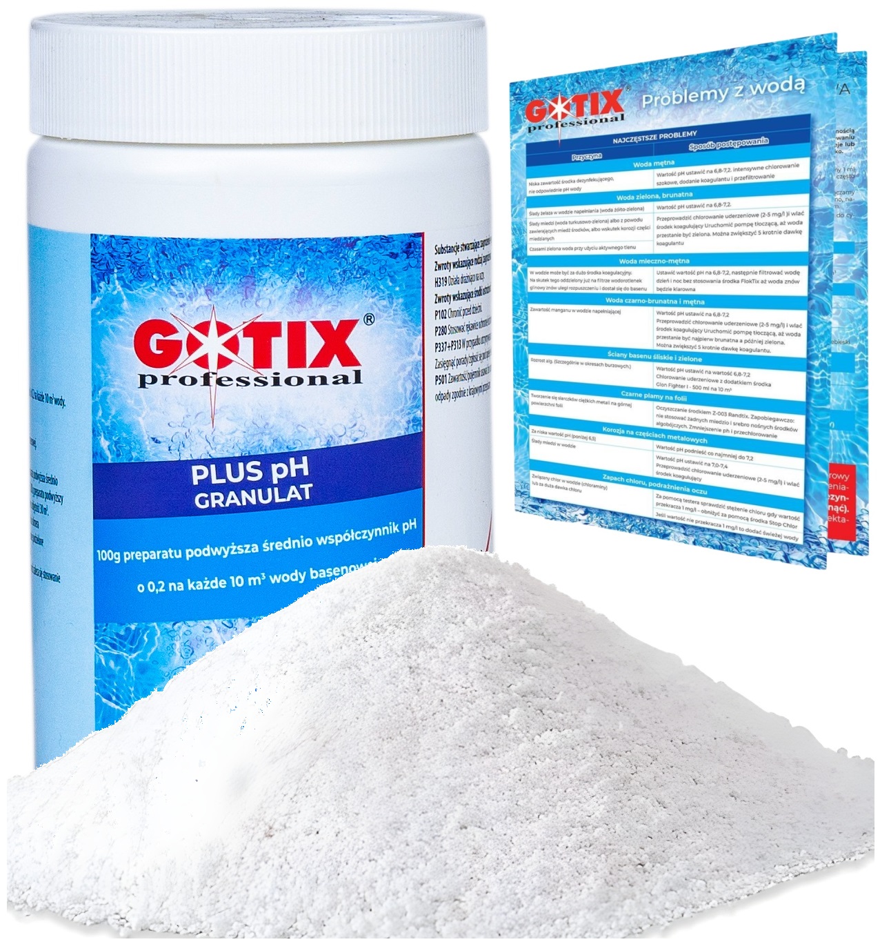 

Ph Plus Granulat do Podwyższania Ph w Basenie 1 Kg