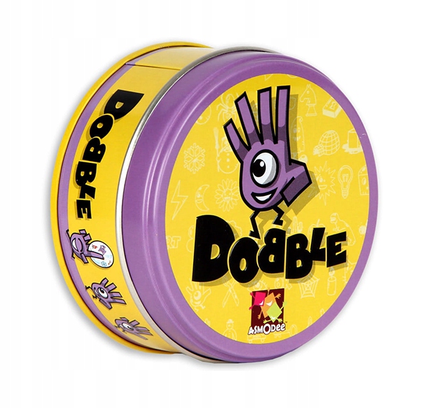 GRA KARCIANA DOBBLE RODZINNA TOWARZYSKA IMPREZOWA SPOSTRZEGAWCZOŚĆ 55 KART