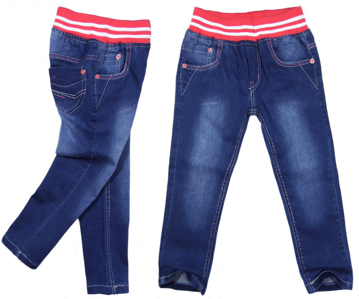 

spodnie Jeans z gumką 1084 Weronika 86 elastyczne