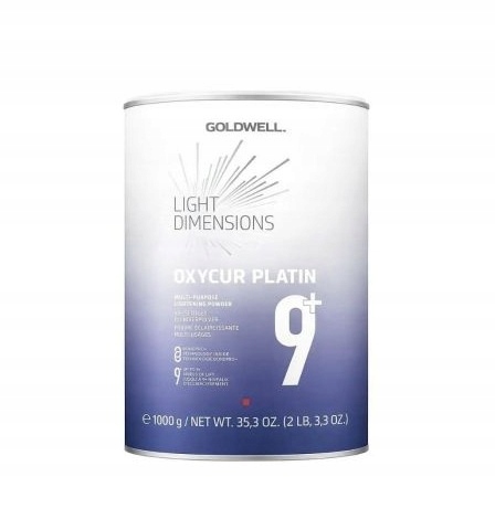 Goldwell Oxycur Platin Lightening Powder Rozjasňovač 9+ 1000 g