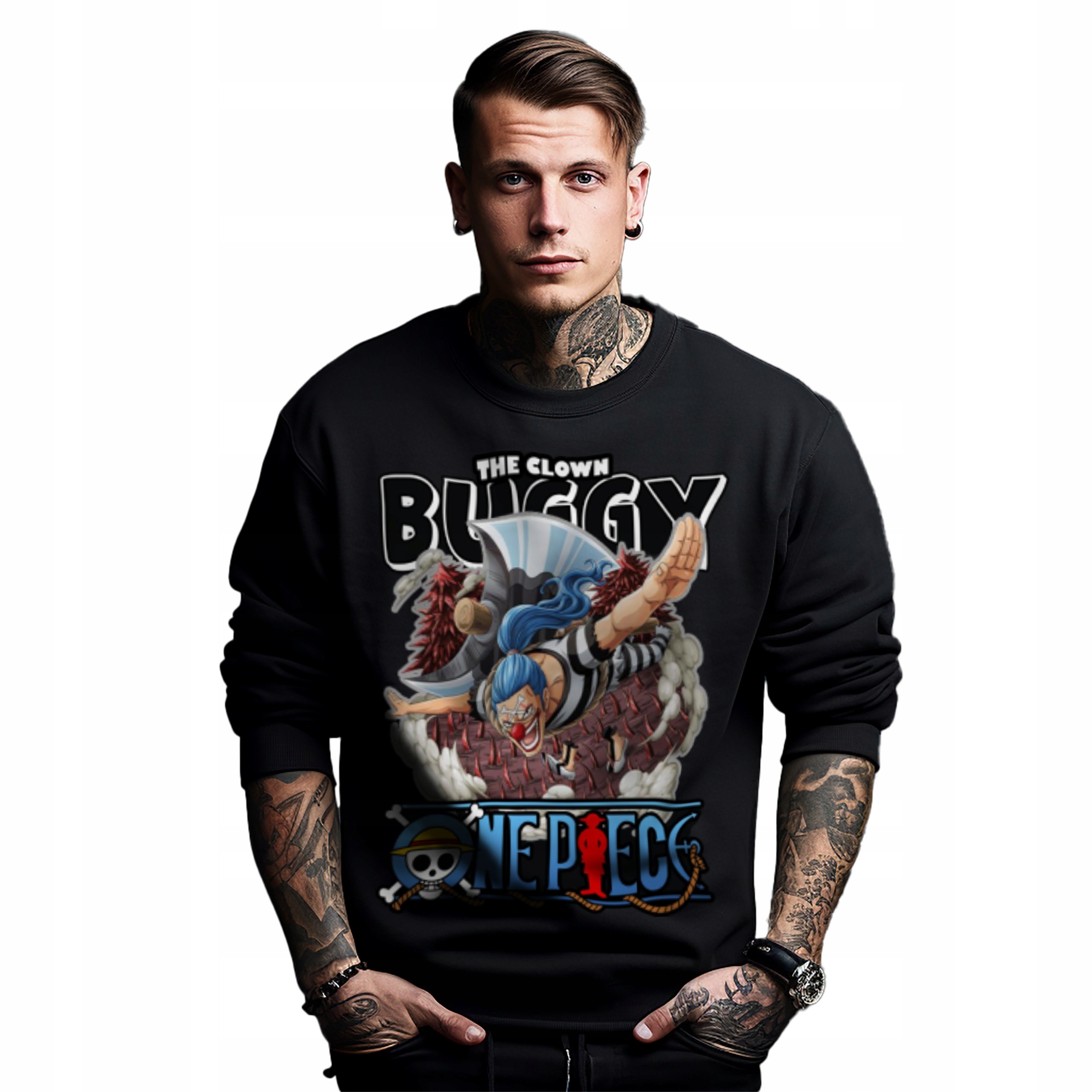 Mikina s potiskem Anime One Piece