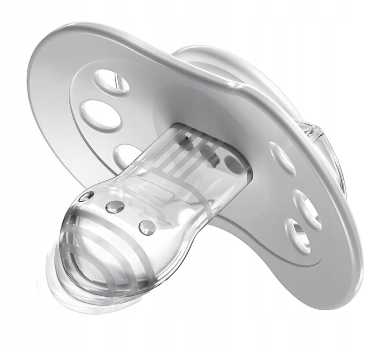 Smoczek LOVI Salt&Pepper 18 m+ Szary 2 sztuki Wiek dziecka 18 m +