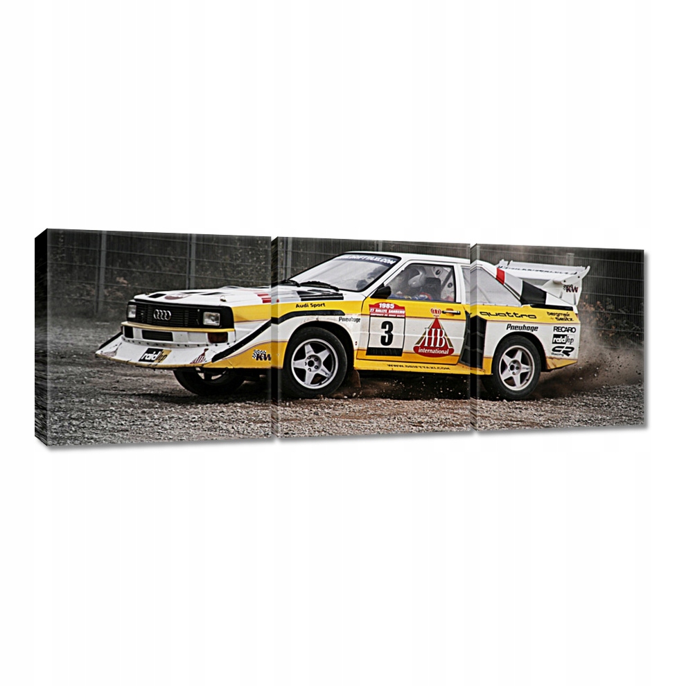 

Obraz 60x20 Audi Quattro Drift bokiem