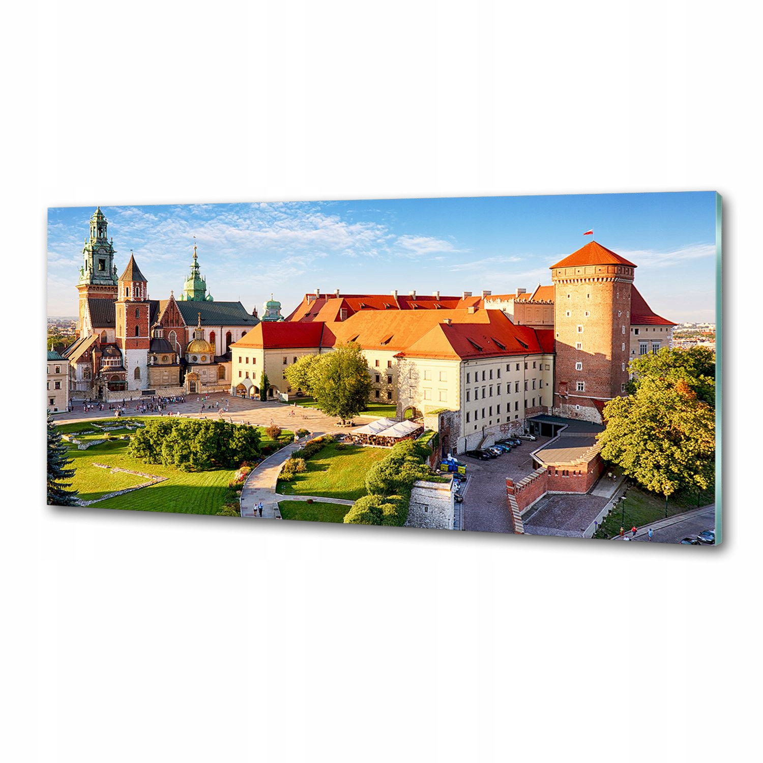 Panel do kuchyne Krakov Poľsko 125x50 cm Lepidlo