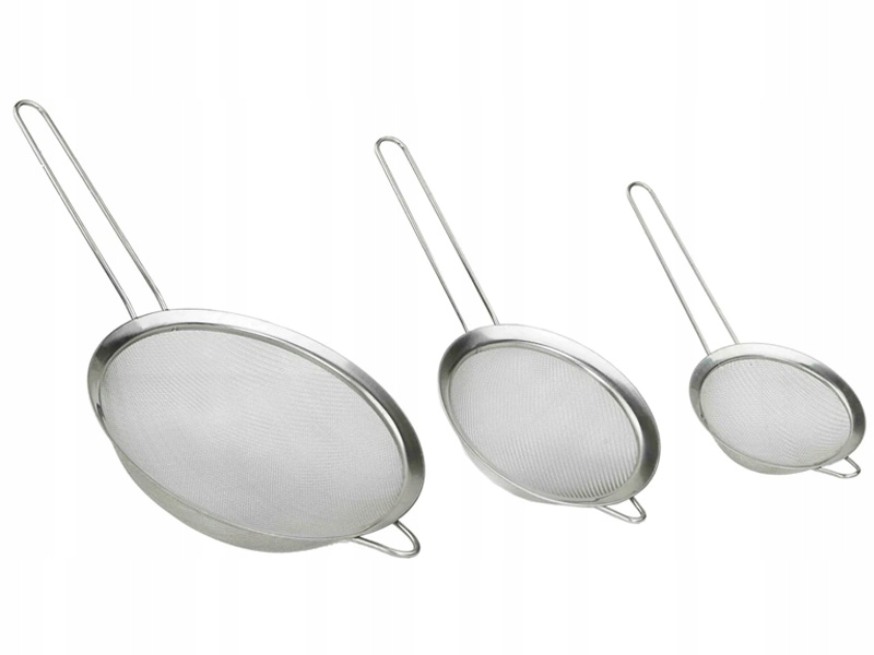 SITKA STALOWE ZESTAW 3 SITEK KUCHENNYCH 7-8,5-10CM Kod producenta 1170
