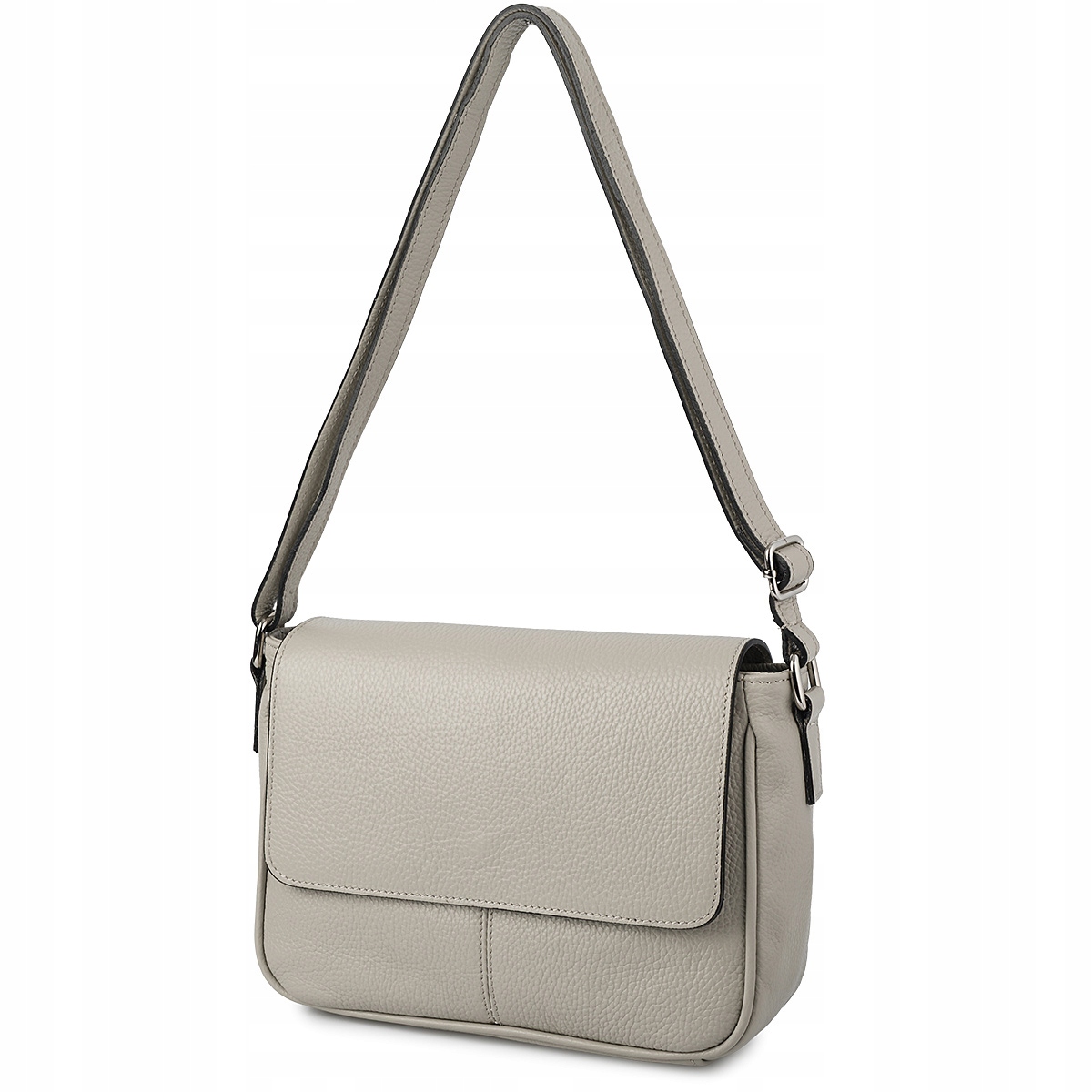 Torebka Damska Listonoszka Skóra Naturalna Włoska Mała A5 Vera Pelle