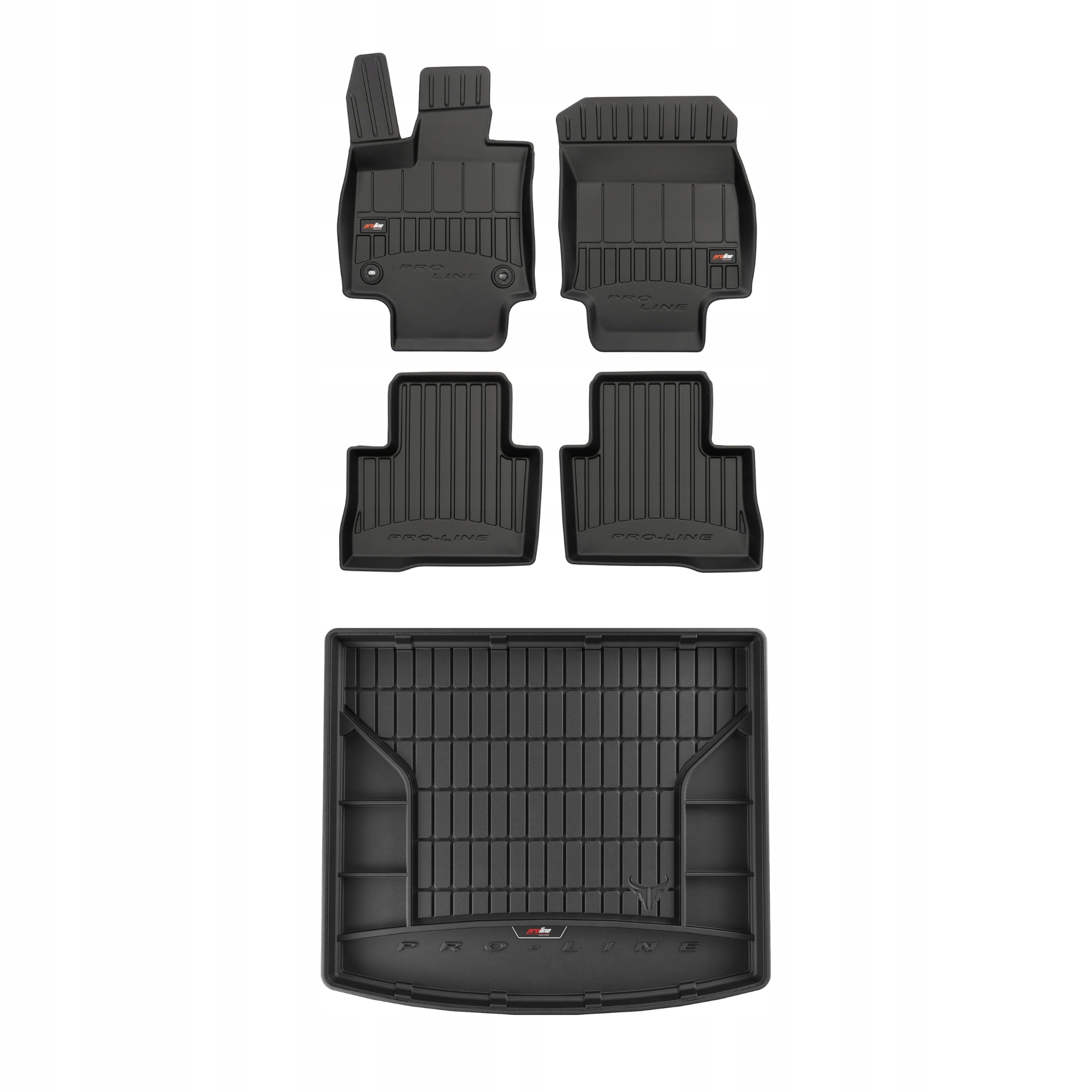 Frogum 3D Sada gumových kobercov a rohoží s logom pre Suzuki Across od roku 2020