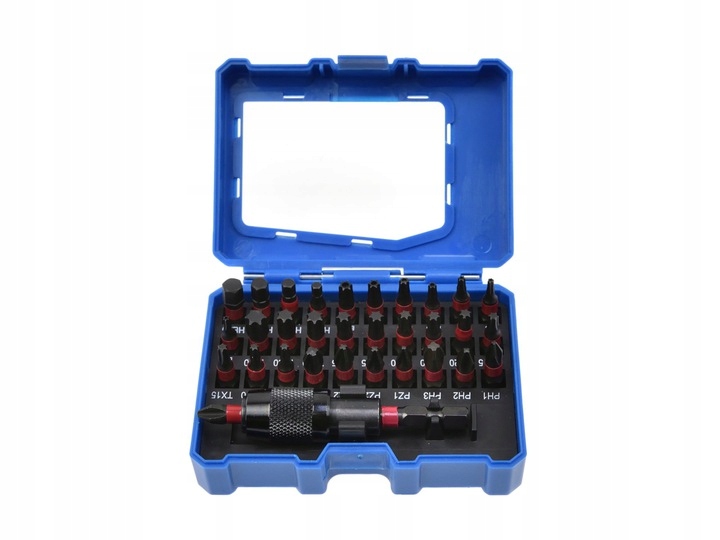 Zestaw bitów końcówek udarowych Power Hit 32 el