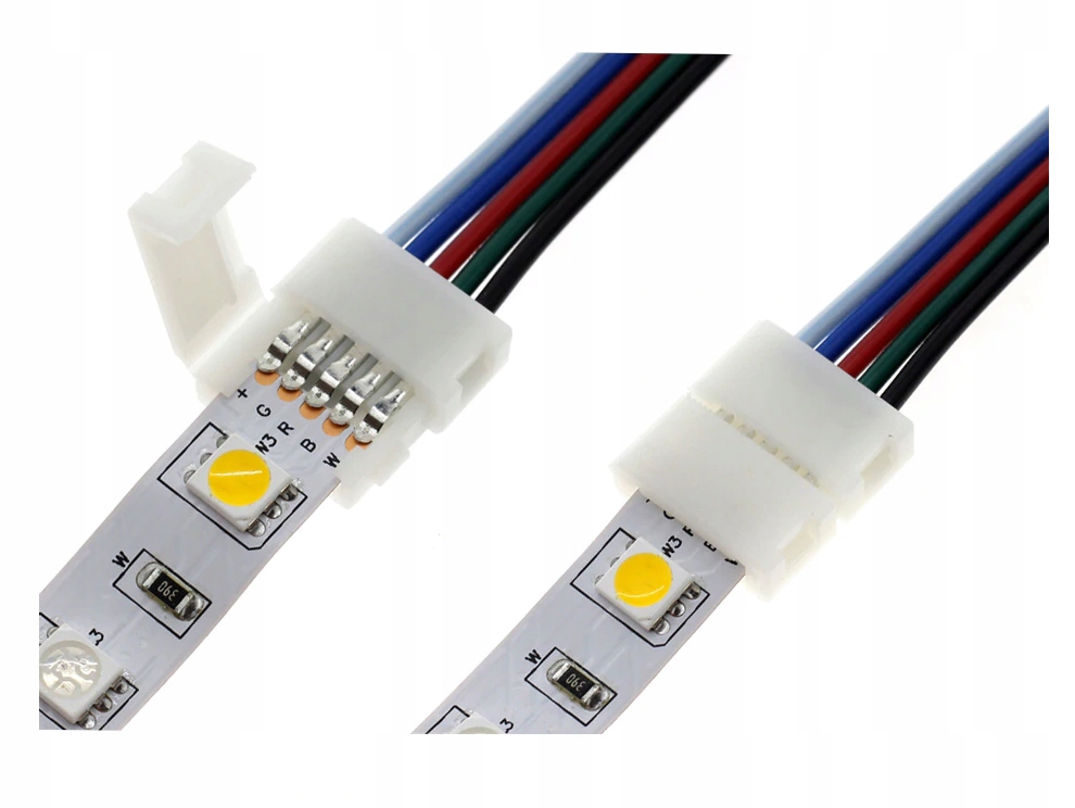 ZŁĄCZKA ŁĄCZNIK TAŚMA LED RGBW 5PIN 12mm Marka inna