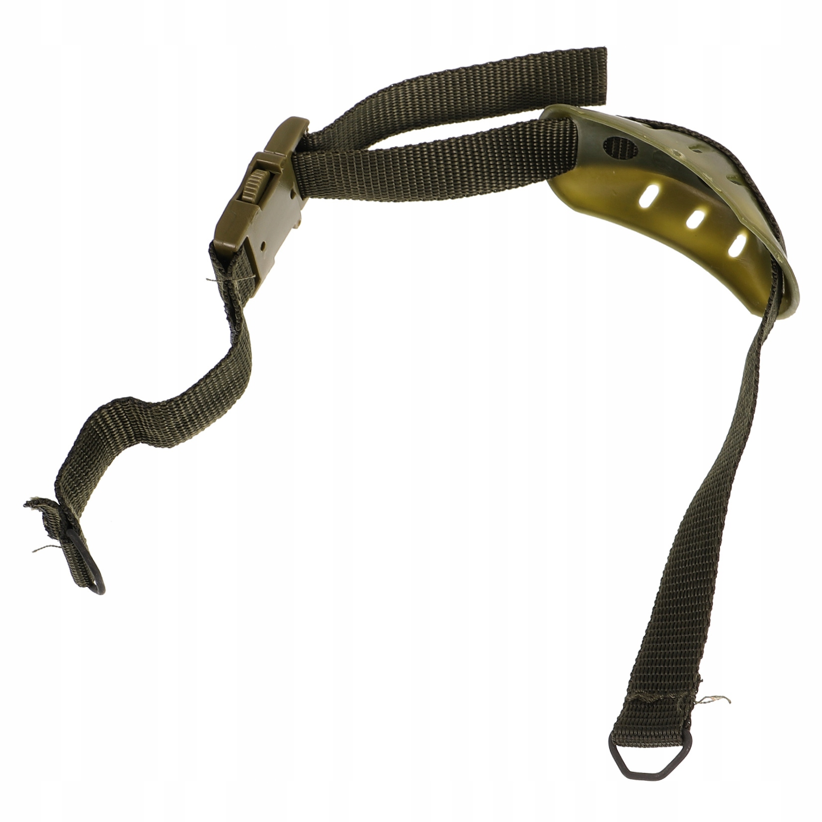 Regulowany kask ochronny z paskiem podbródkowym