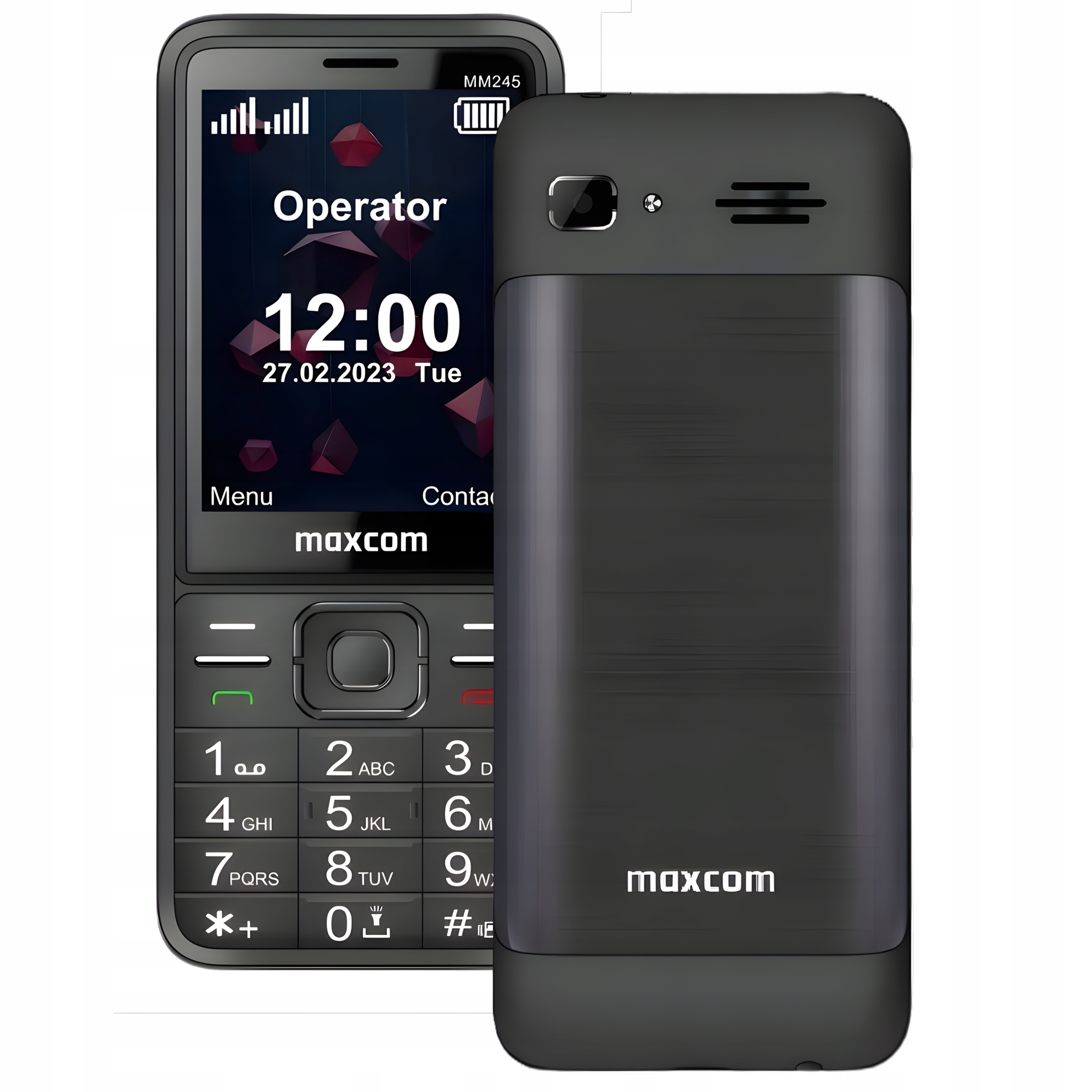 Telefon Maxcom Classic MM245 4G, Usbc,lte, Dual Sim, ekran 2.8,DUŻA Bateria