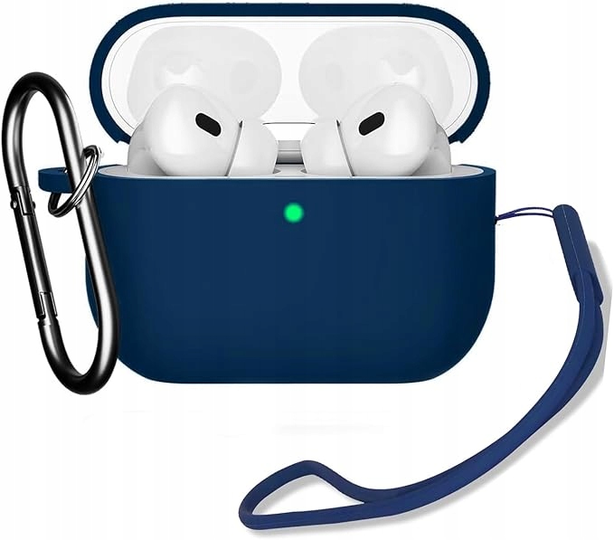 Etui Do Airpods Pro 2. gener. (2023/2022/2019) z brelok i silikonową smyczą
