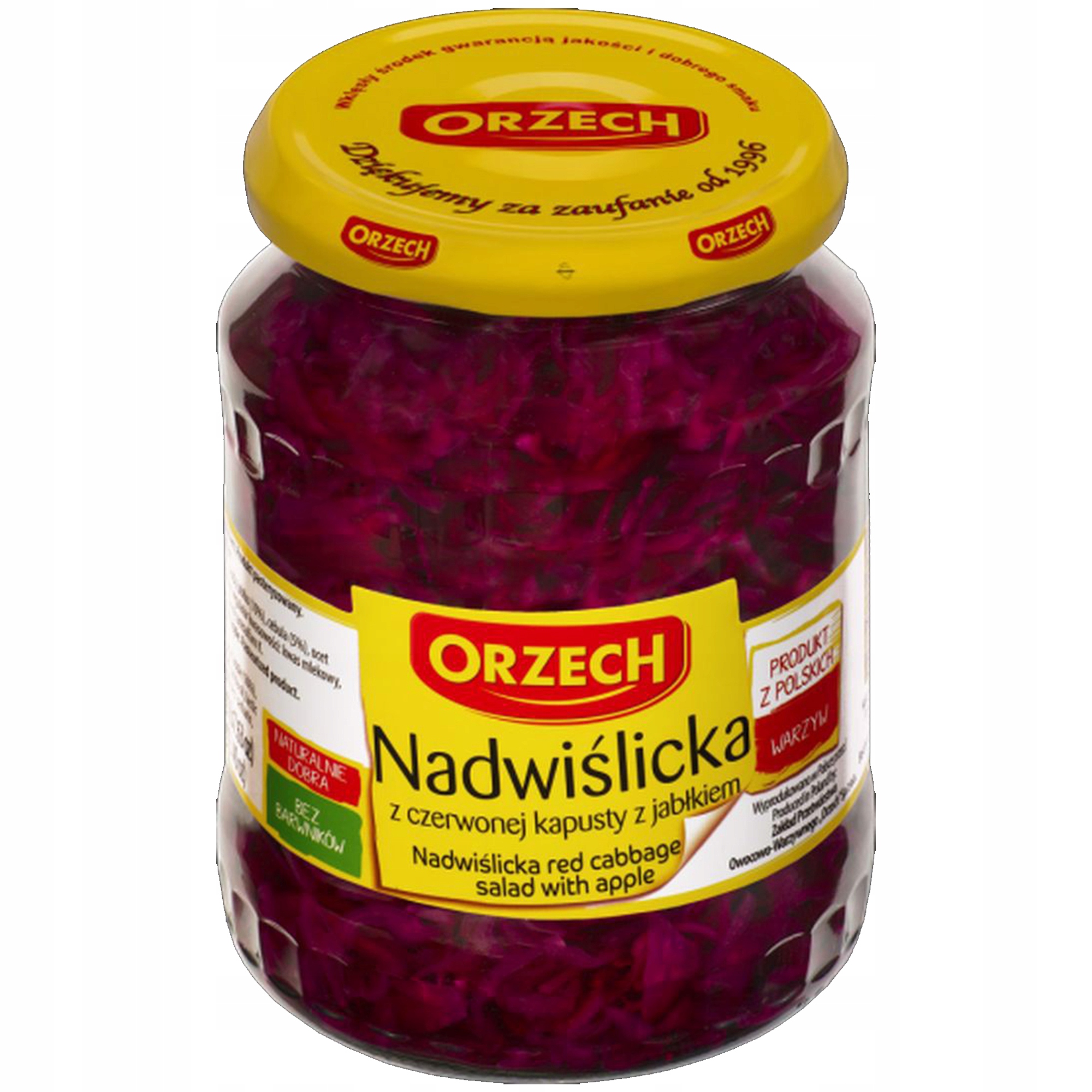 Levně 5 x Ořechový salát Nadwiślicka 900 ml