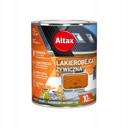 

Altax Lakierobejca Żywiczna 0,75l Tik