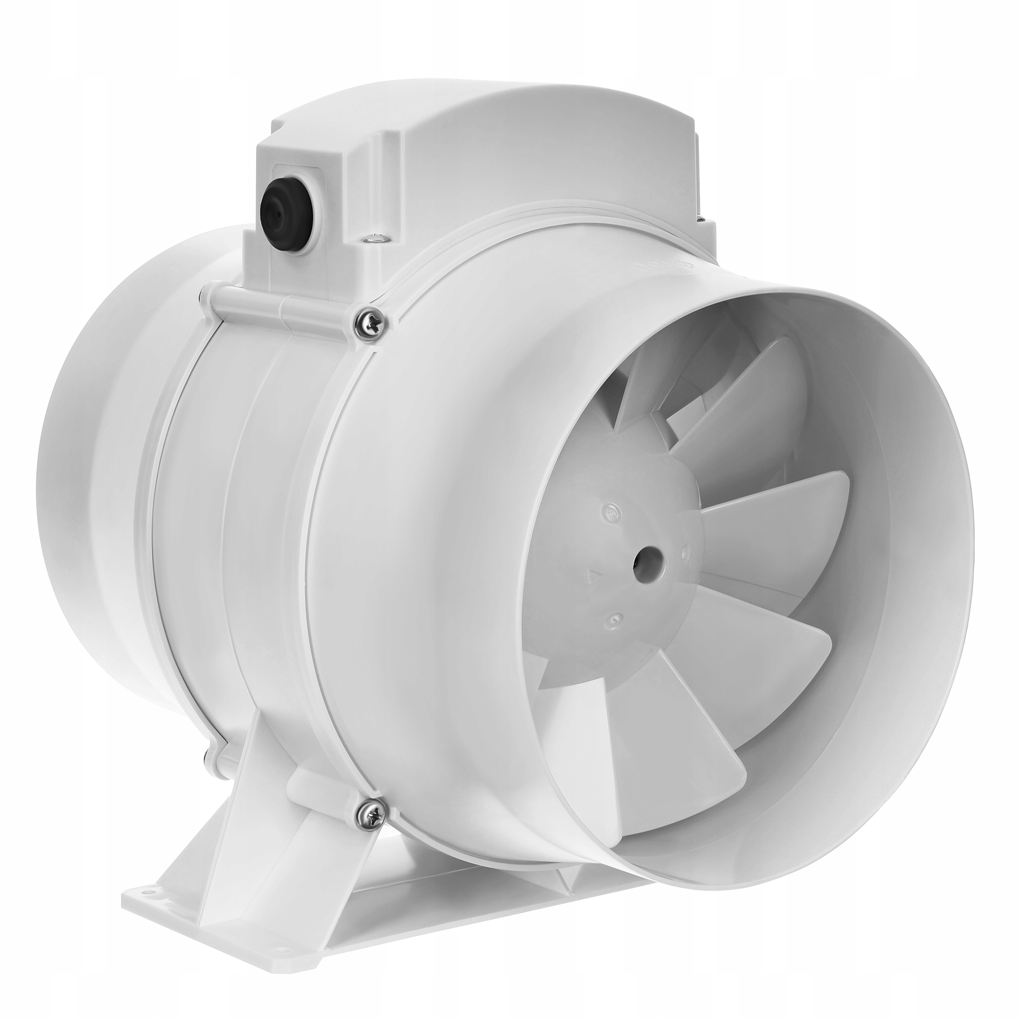 Kanálový Ventilátor koupelnový odtahový 150 mm 320 m³H průmyslový Tichý