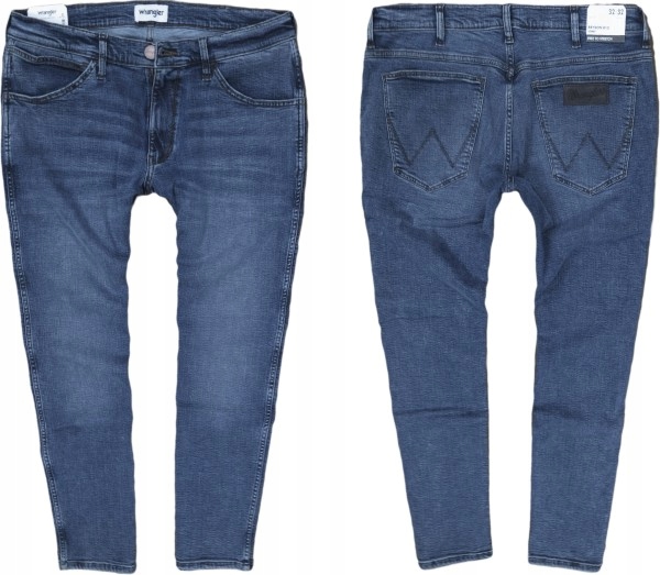 

Wrangler Bryson jeansy rurki biodrówki W34 L32