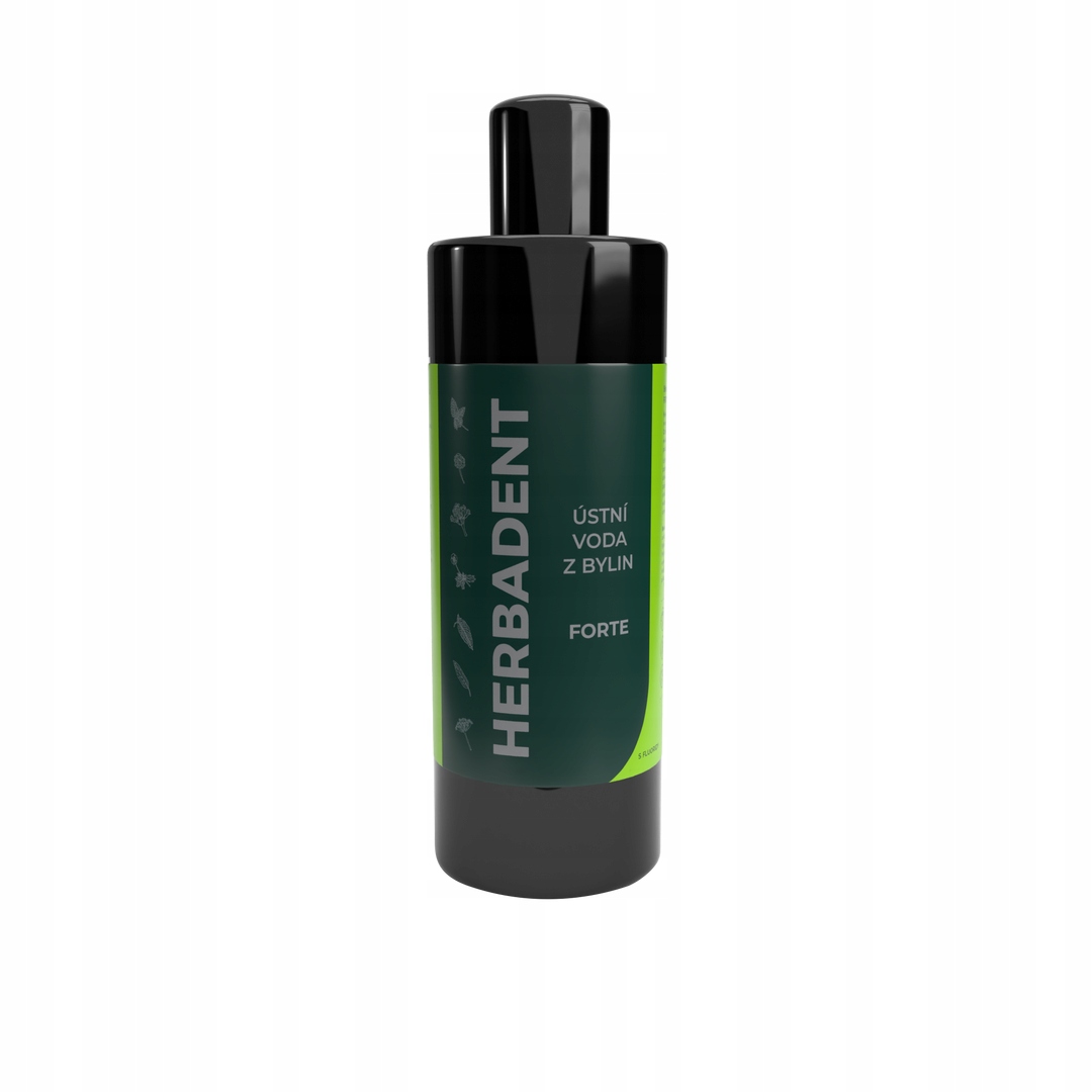 Herbadent Original Ziołowy płyn do płukania ust Forte z fluorem 400 ml