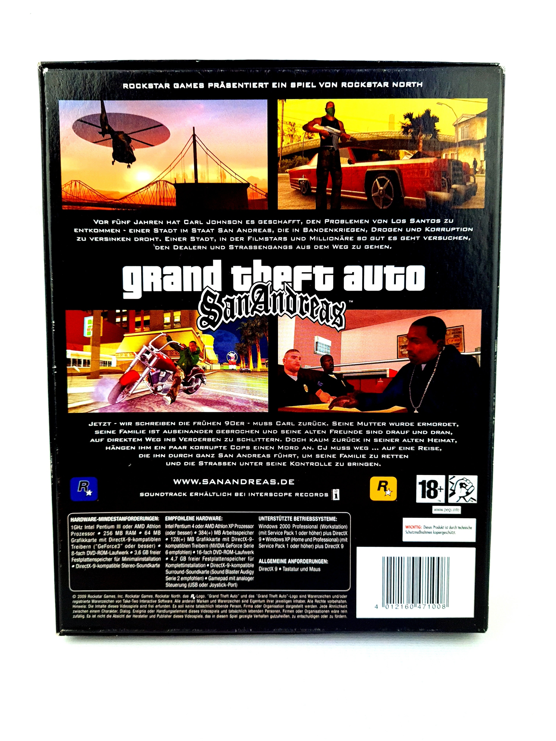 【PC】Grand Theft Auto: San Andreas 2nd ed Grand Theft Auto: San Andreas Second Edition (PC, 2008