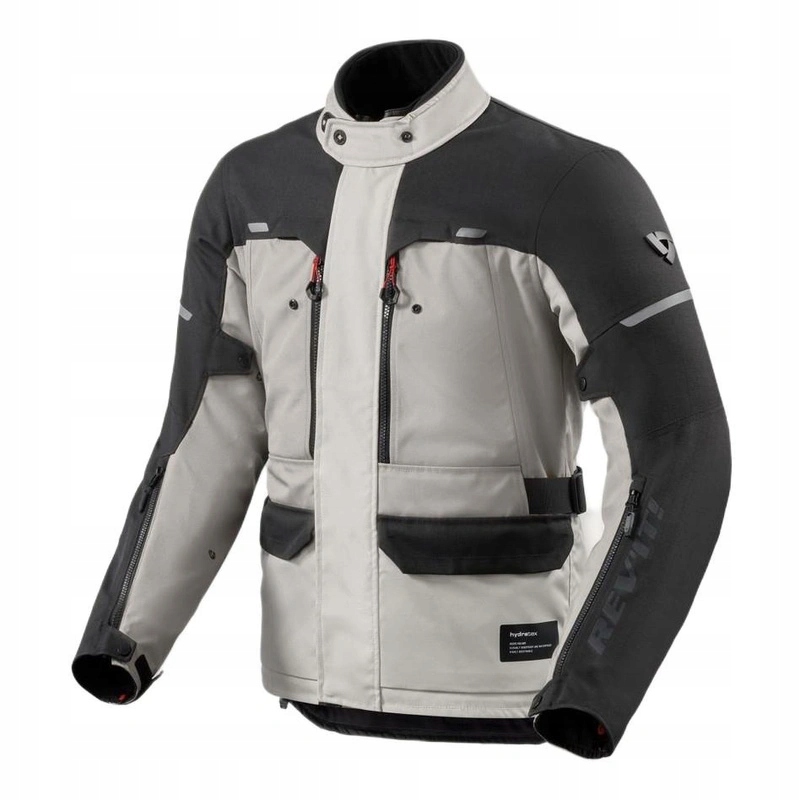 Textilná bunda Revit Outback 5 H2O Silver/black strieborná čierna