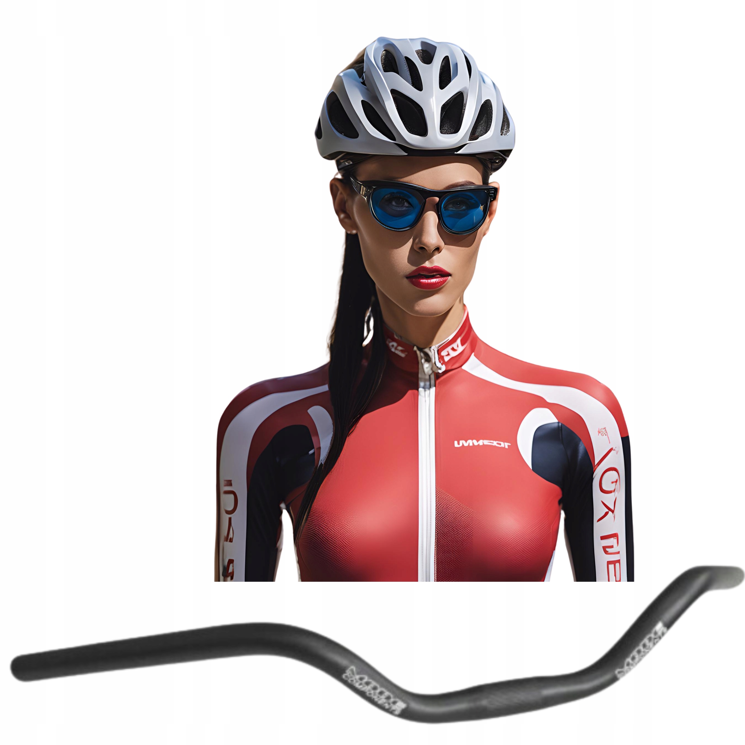 Nová Volant na kolo 640 mm 60 mm zdvih hliníková matná 2024 Komfort