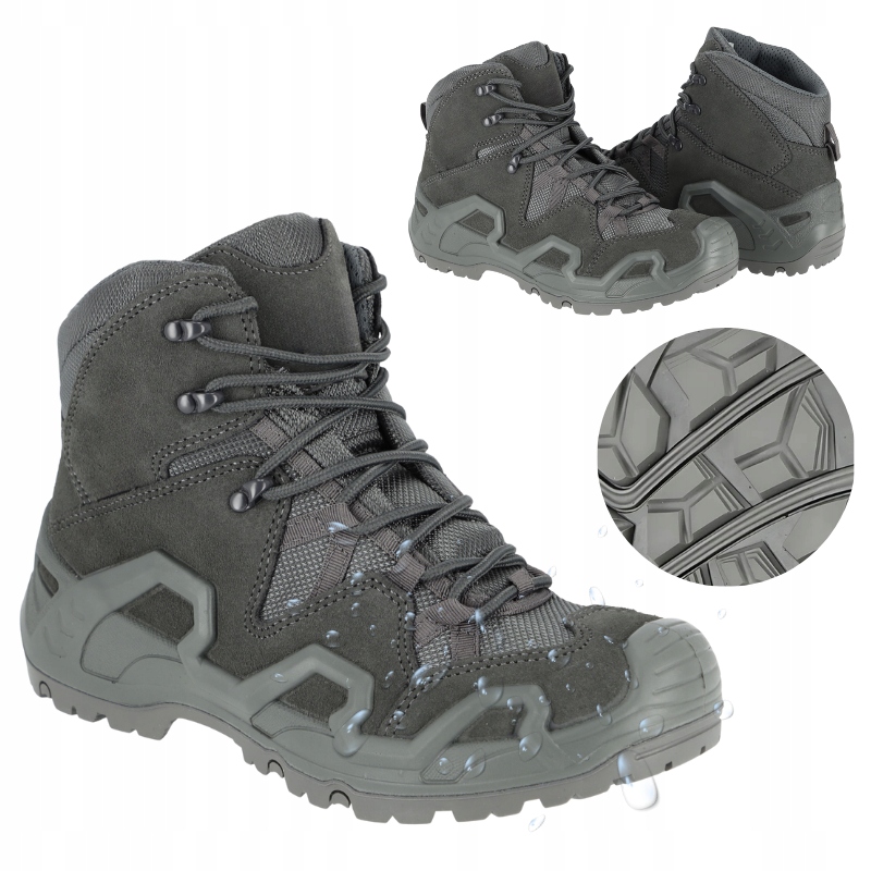 Taktické Boty pánské pracovní Kožené Sportovní Semišové Voděodolné Lehké