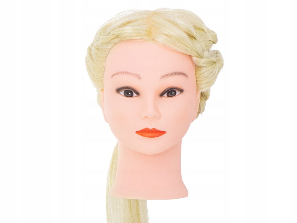 Hlava hlavy pro kadeřnický trénink, přírodní blond vlasy Kik Sp. z o. o. Sp.