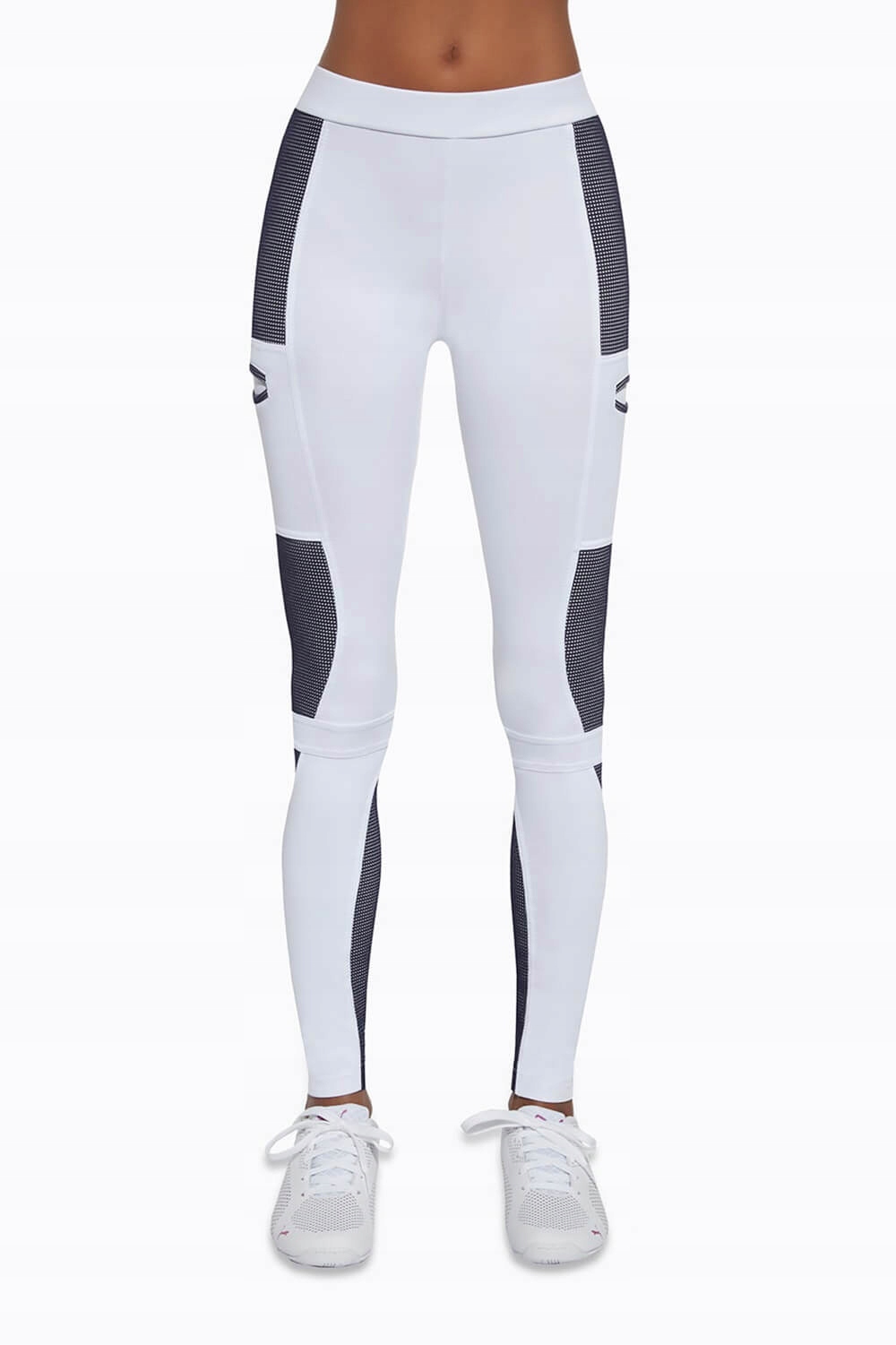 Legginsy Passion Modelujące Niebieski L Bas Bleu Długość nogawki długa