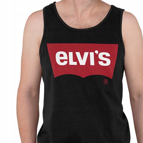 TANK TOP ŚMIESZNE ELVIS
