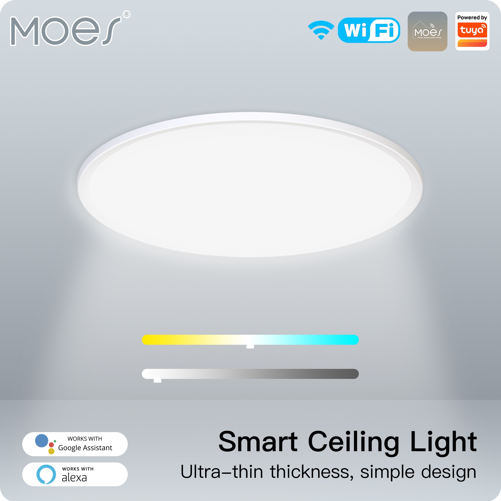 

Plafon Sufitowy Led Tuya WiFi 25W ze Ściemniaczem