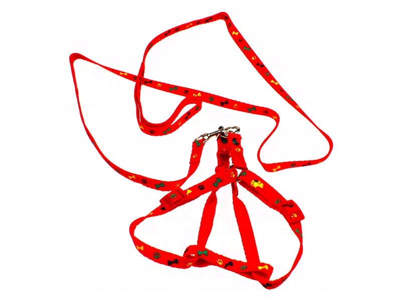 

Smycz + Szelki Dla Psa Kota Solidna Kolory