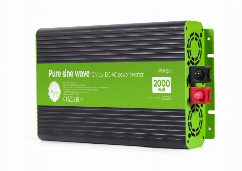 

Przetwornica 12V/230V 2000W/4000W czysty sinus