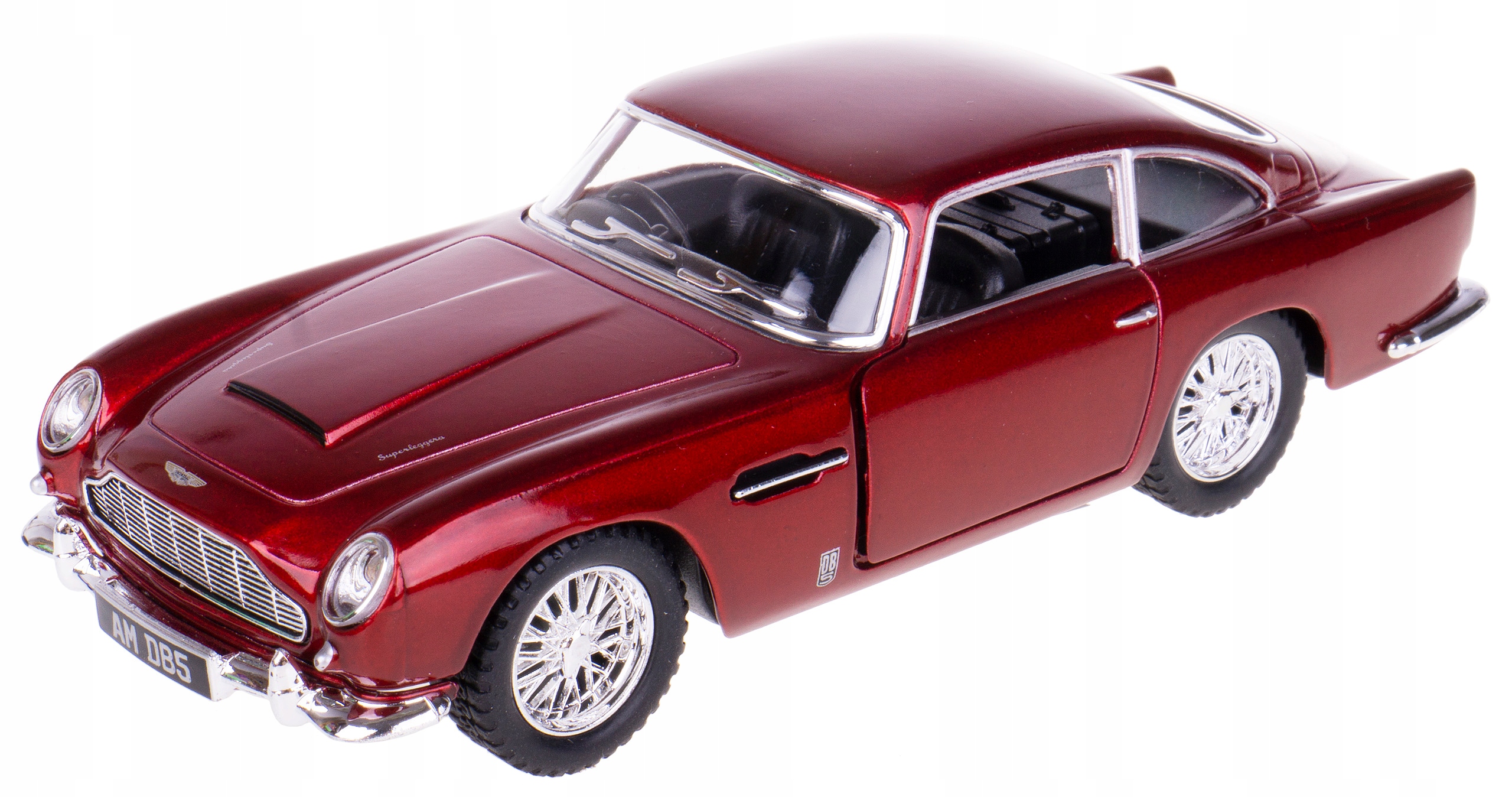 ASTON MARTIN DB5 BOND MODEL METAL 1:38 KINSMART BORDOWY Model ASTON MARTIN DB5
