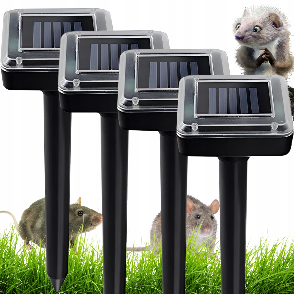 

Odstraszacz Na Krety Nornice Solarny Mocny 4SZT