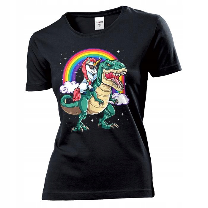 

Koszulka damska Jednorożec Na Diznozaurze XXL