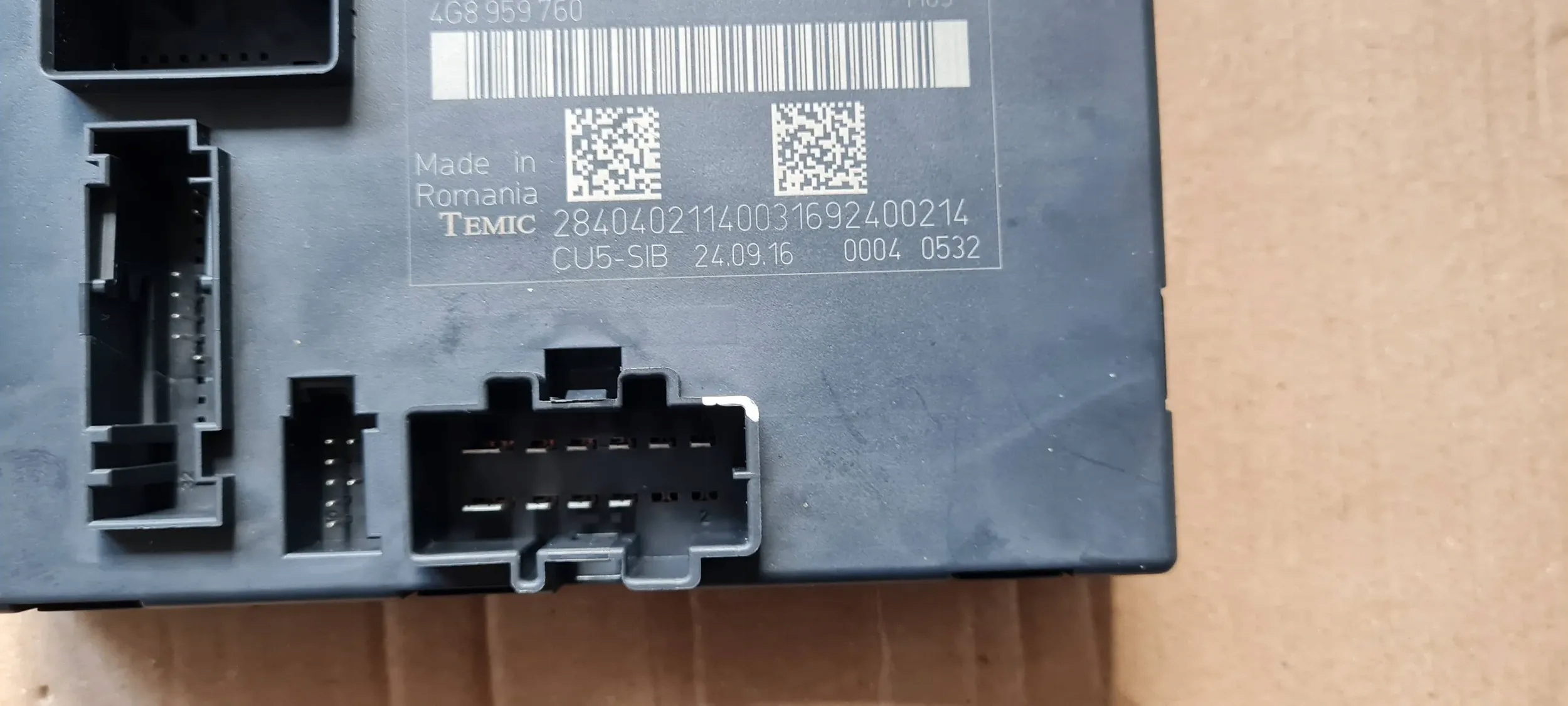 A6 C7 4G LIFT module control unit seat 4G8959760 A7 4G