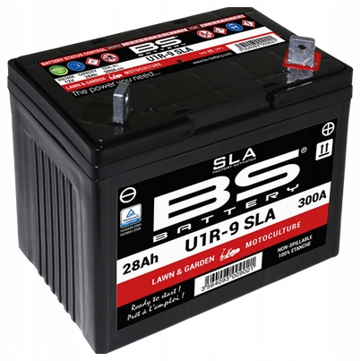 AKUMULATOR ŻELOWY DO KOSIARKI TRAKTORKA U1R-9 12V 28Ah 300A PRAWY+ Kod producenta U1R-9 SLA