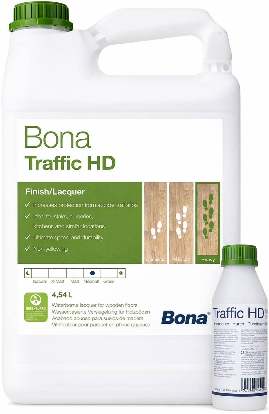 Bona Traffic Hd Polomat 4,95L vodní lak 2K na parkety a prkna