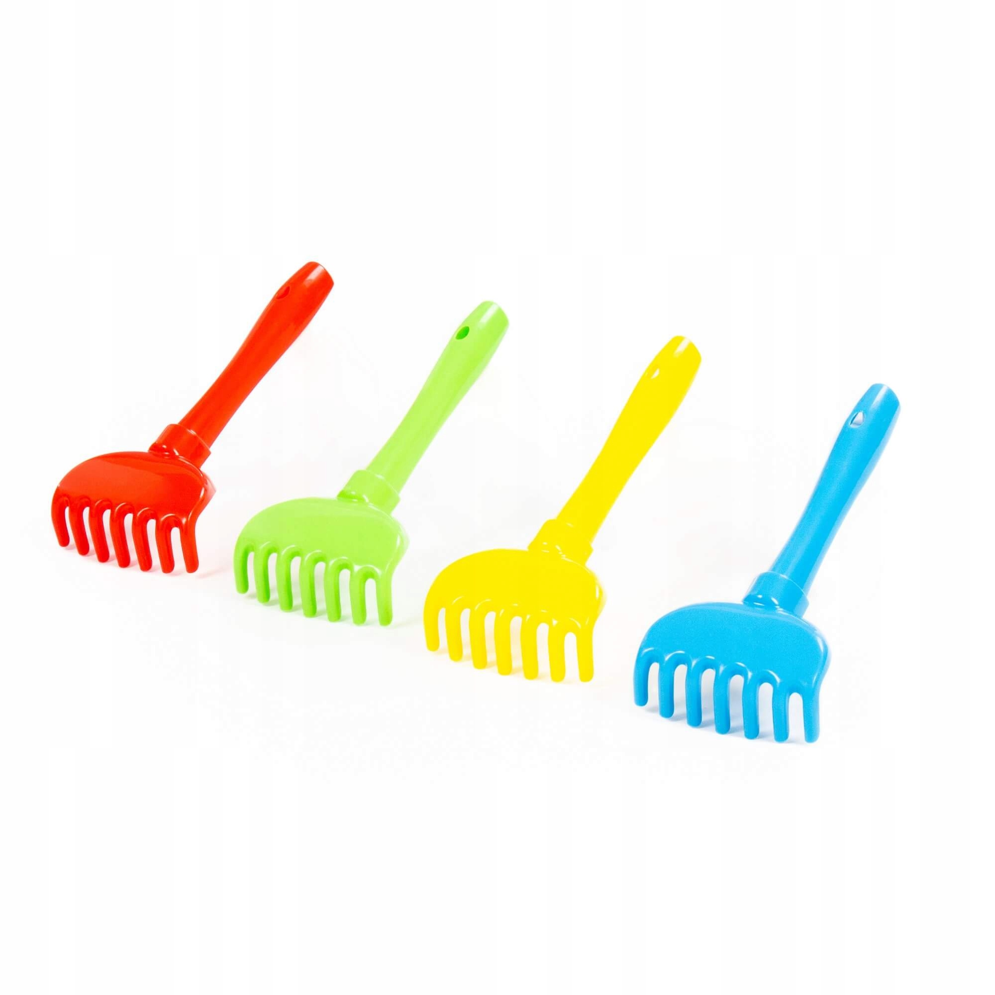 GRABKI DZIECIĘCE DO PIASKU MAŁE GRBIE 19cm DO PIASKOWNICY MIX KOLORÓW