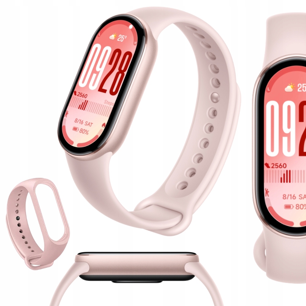 Chytré Hodinky Smartband Řemínek Xiaomi Smart Band 10 Mystic Rose Růžový