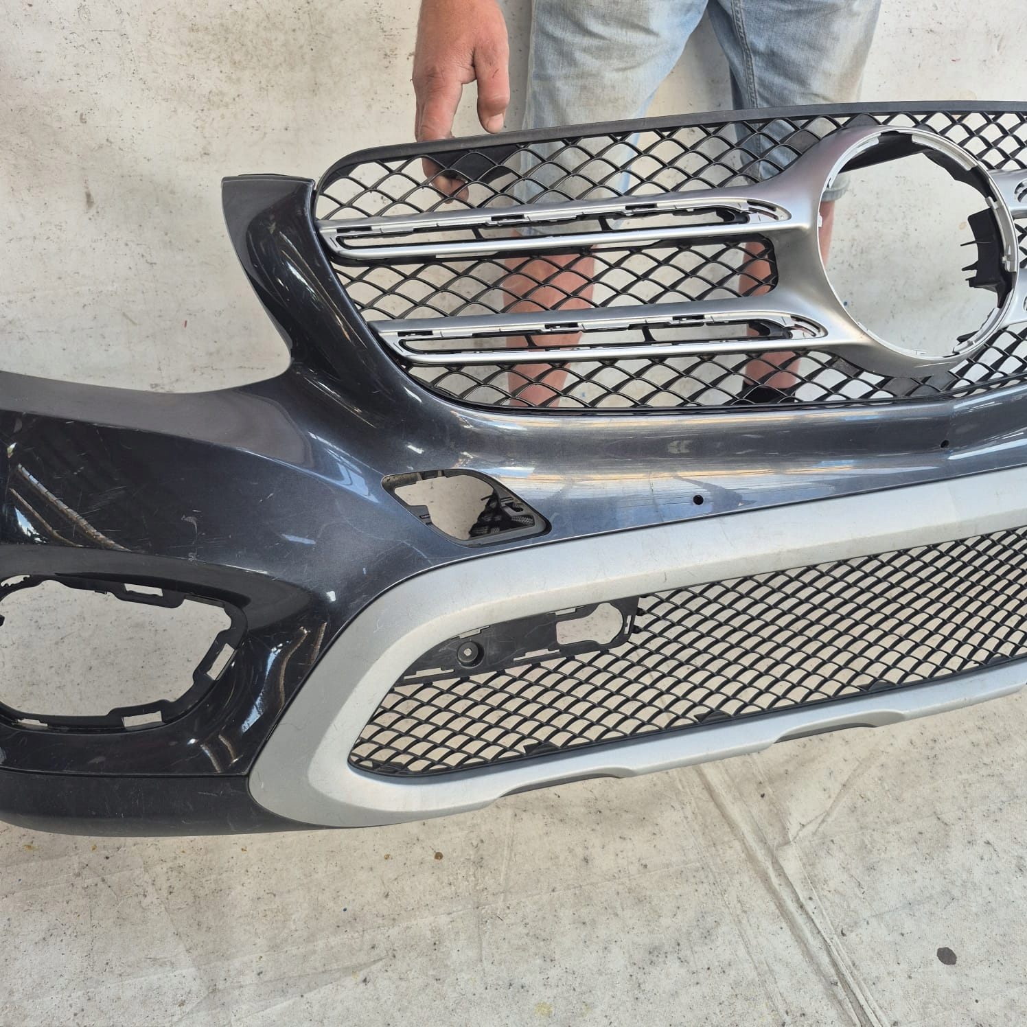 MERCEDES GLC and 1 X253 15-19 bumper front front PDC