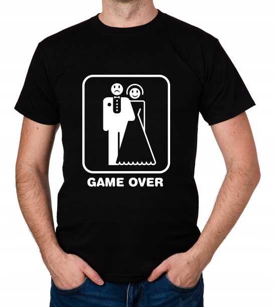 

koszulka Game Over prezent