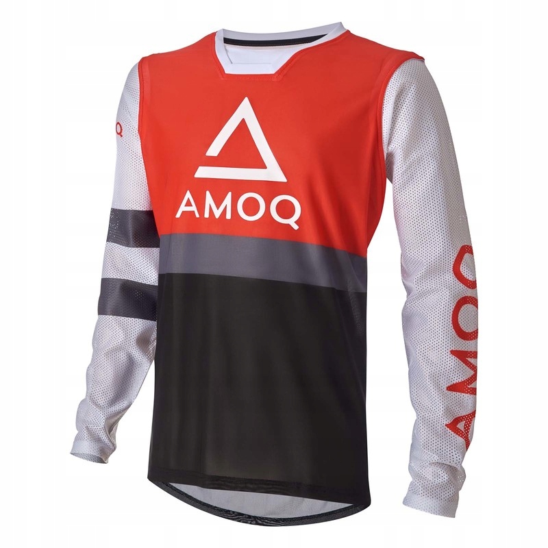 Mikina Na Crossa Quada Amoq Airline Mesh Red/white (L) 23240361-3