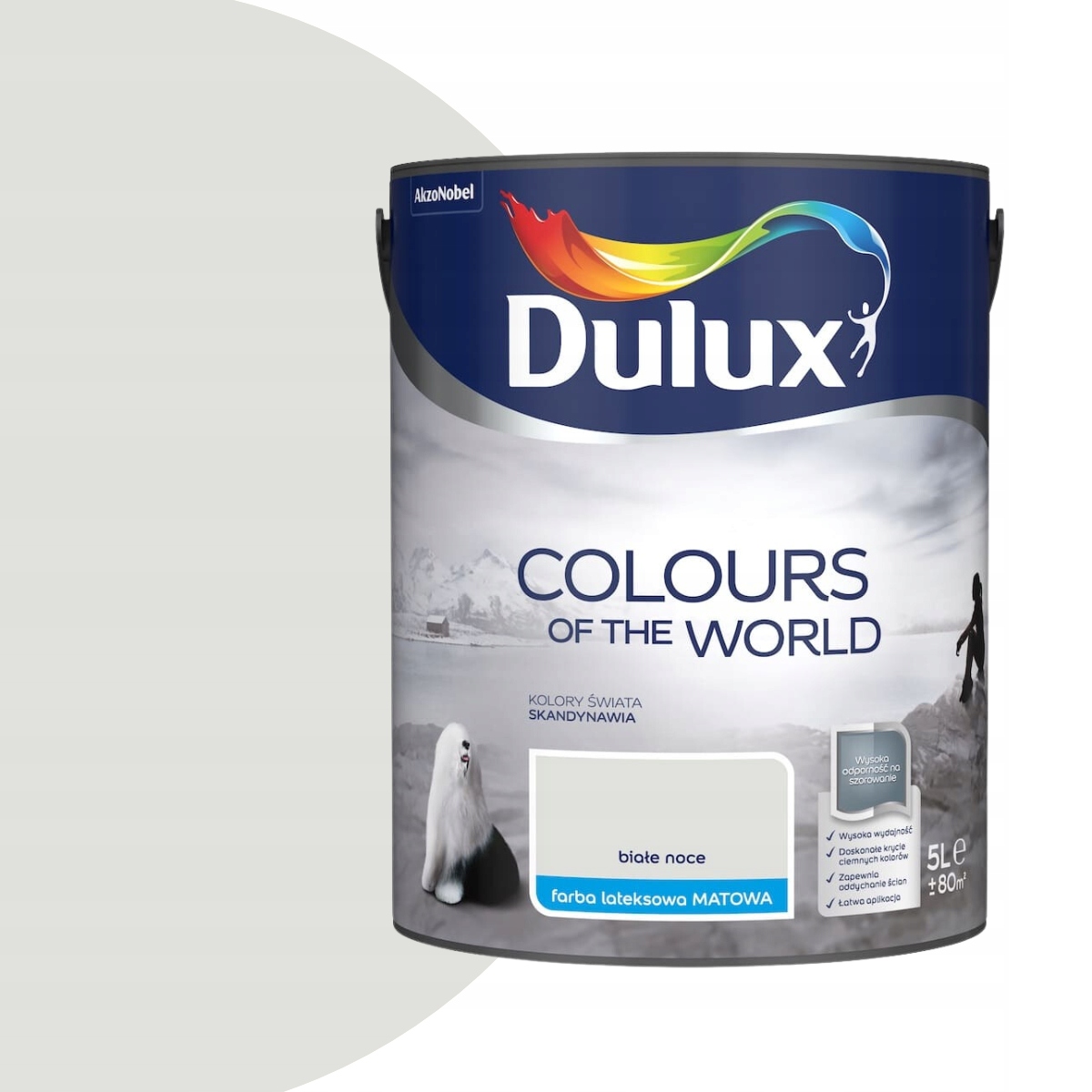 Dulux Barva Barvy světa 5L Bílé noci