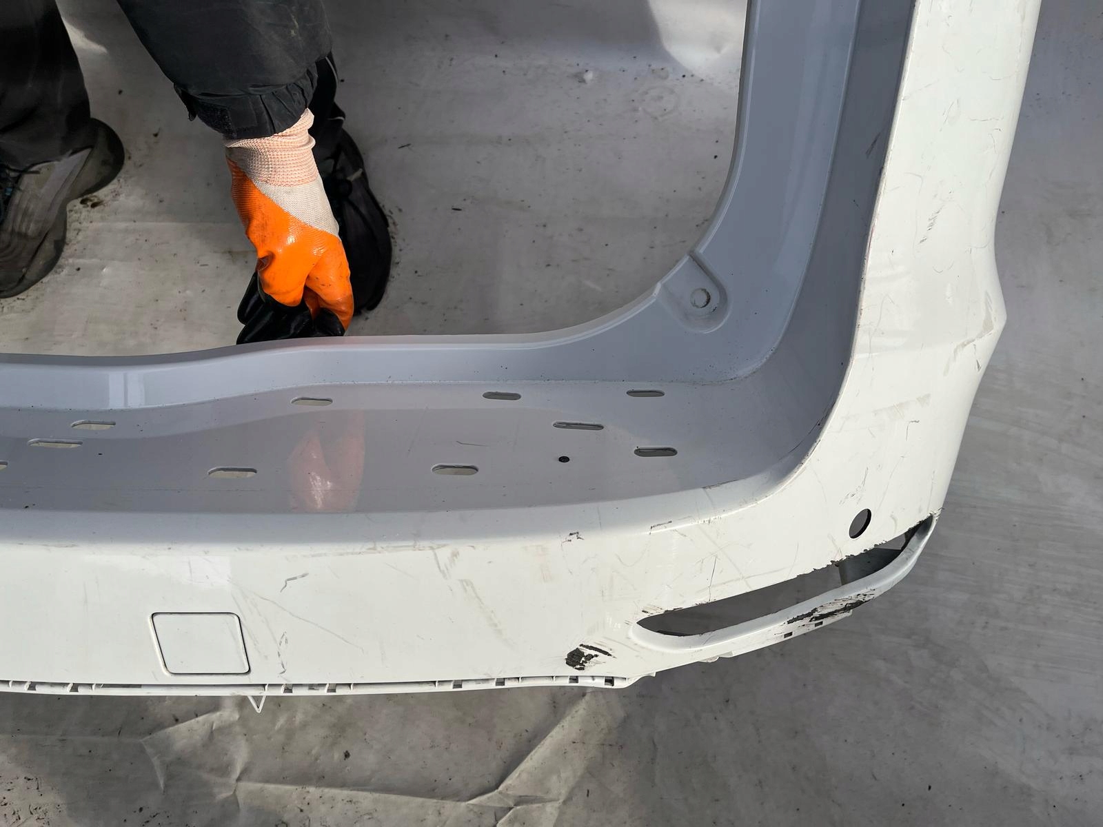 FORD GALAXY III 3 MK3 15- bumper rear part rear 6XPDC EM2B-17H773-N