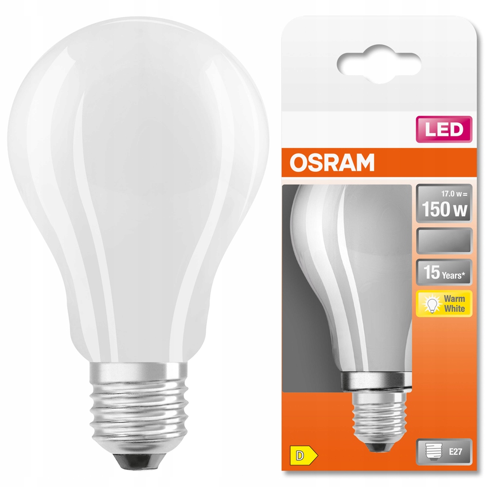 

Żarówka Led 16W=150W E27 Osram 2700K ciepła